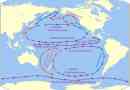 Pacifički tokovi - hladne i tople, karakteristike i kartu
