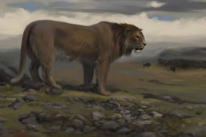 Drevne životinje. Špilja lev