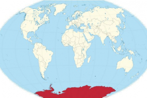 Antarktičke geografske karte izbliza u ruskom: fizičkom i konturu Antarktičke geografske karte izbliza u ruskom: fizičkom i konturu